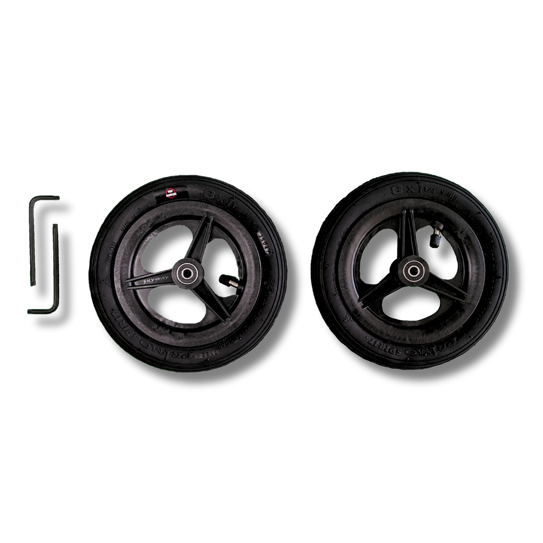 Zeen Go Spare Wheel Kit – 2 Pneumatic Wheels